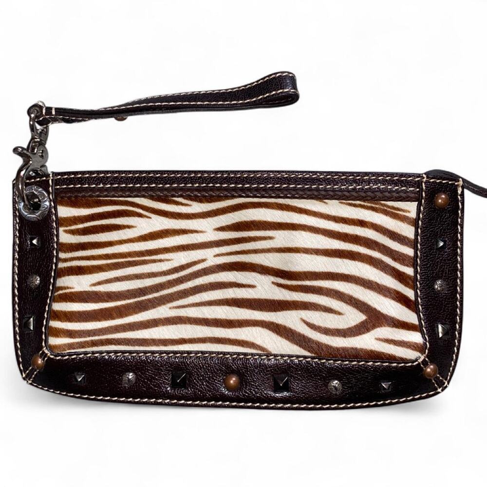 Nwot brighton brown and cream
